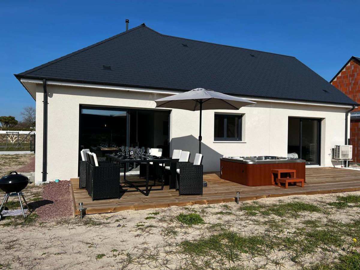 Villa En Bord De Mer Spa / Sauna Bretteville-sur-Ay Екстериор снимка